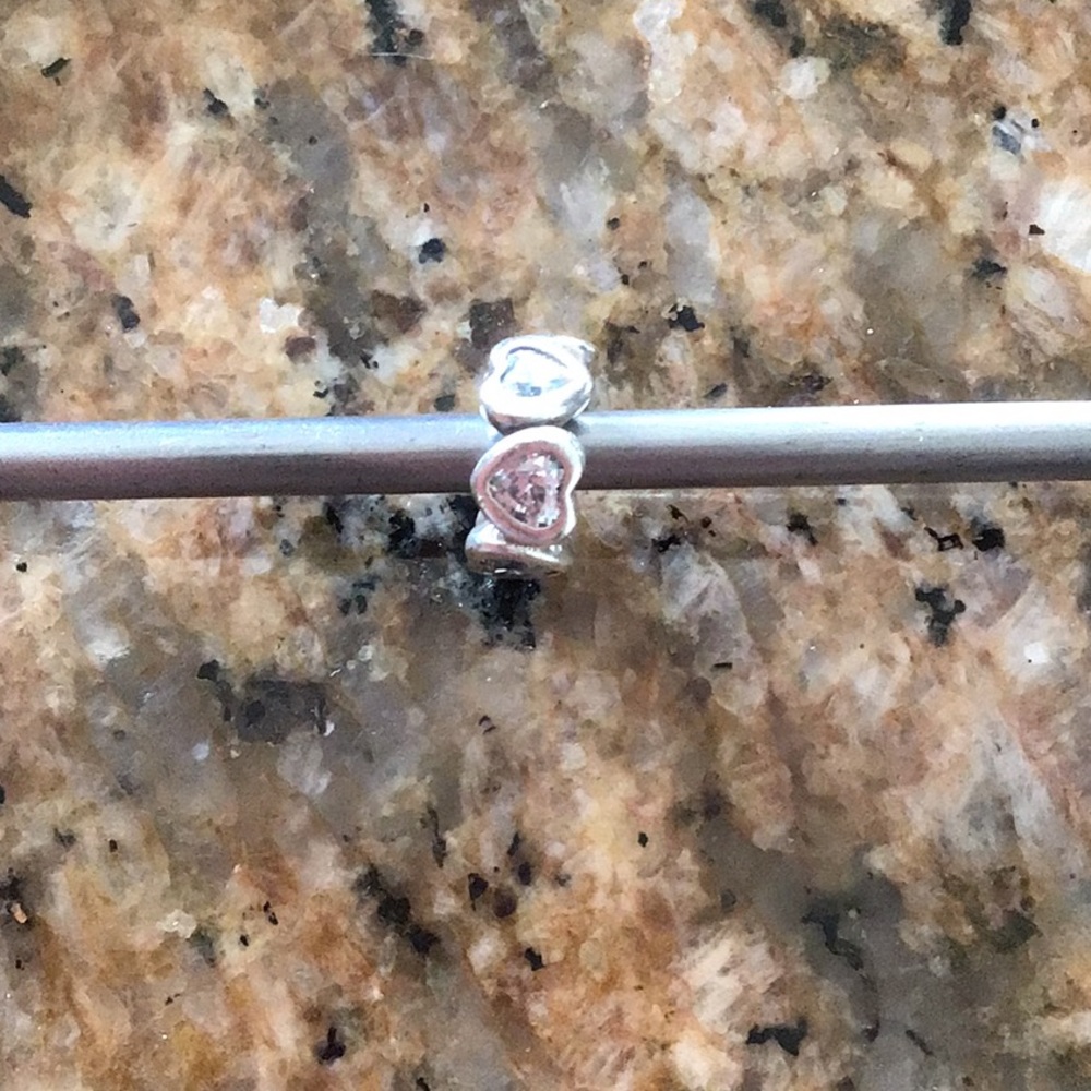 Pandora CZ Heart Spacer